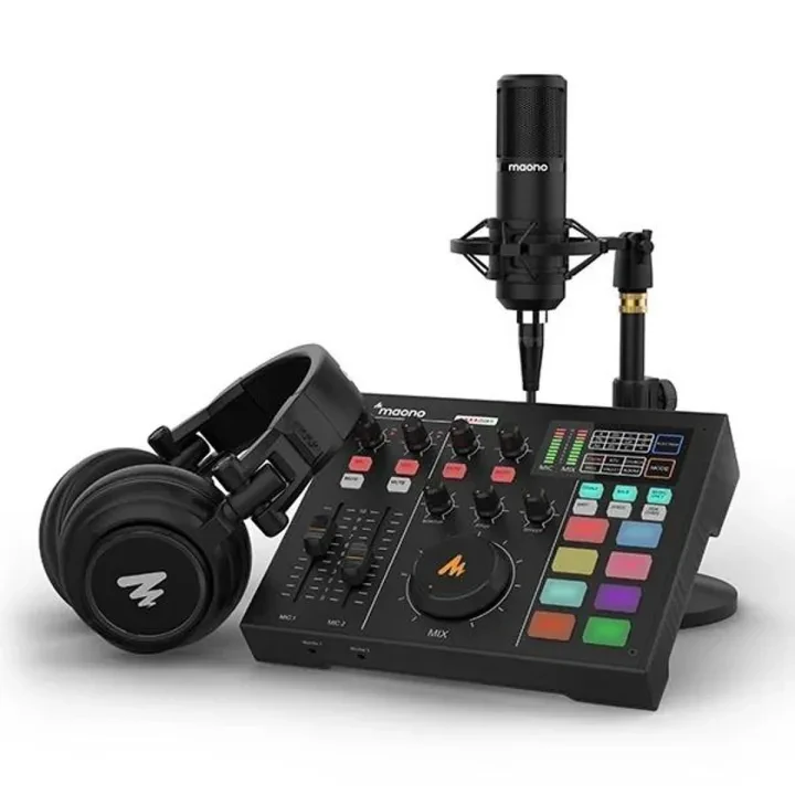 Maono Maonocaster AM100-K2 All-in-one Audio Interface Podcast
